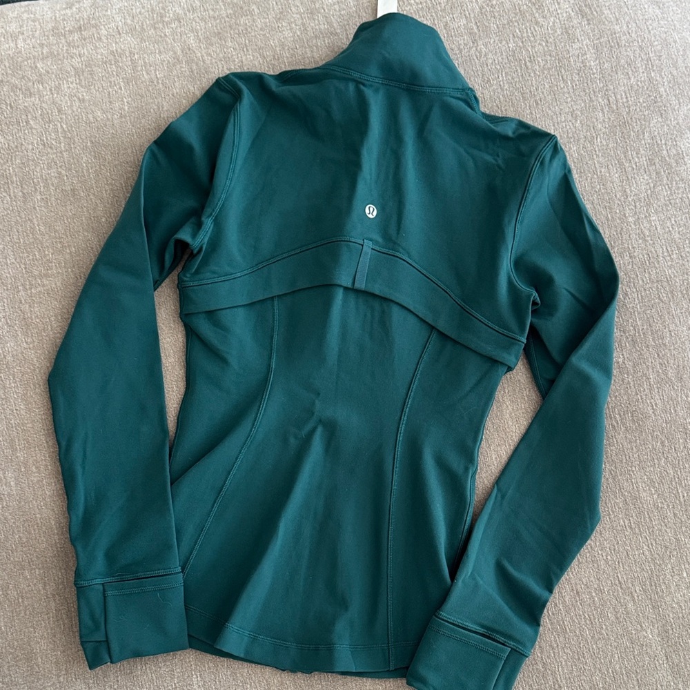 Lululemon Athletica Deep Teal Zip-Up Jacket